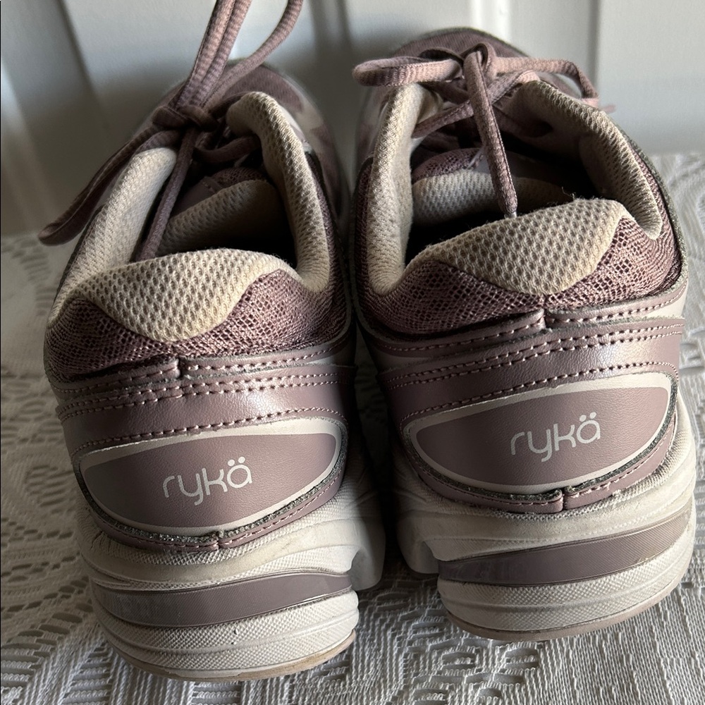 Ryka Women's Mauve and Cream Sneakers - Picture 6 of 6